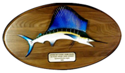 10x20 Solid Walnut Sailfish