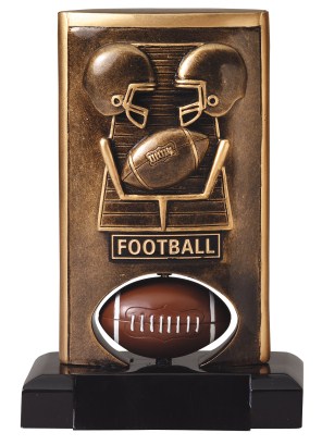 RFH9653 - Helmet, Football and Goal Post