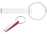 CHROME & RUBBER KEY CHAIN