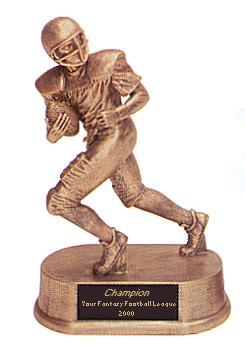 Football Runner Statuette