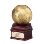 Antique Gold Globe