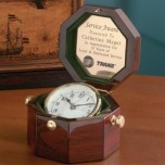 C211 Rosewood Captain's Clocks - Octagon