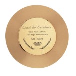 P1629A - Round Brass Plaque