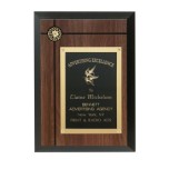 P561 - Ebony Finished Edge Plaque